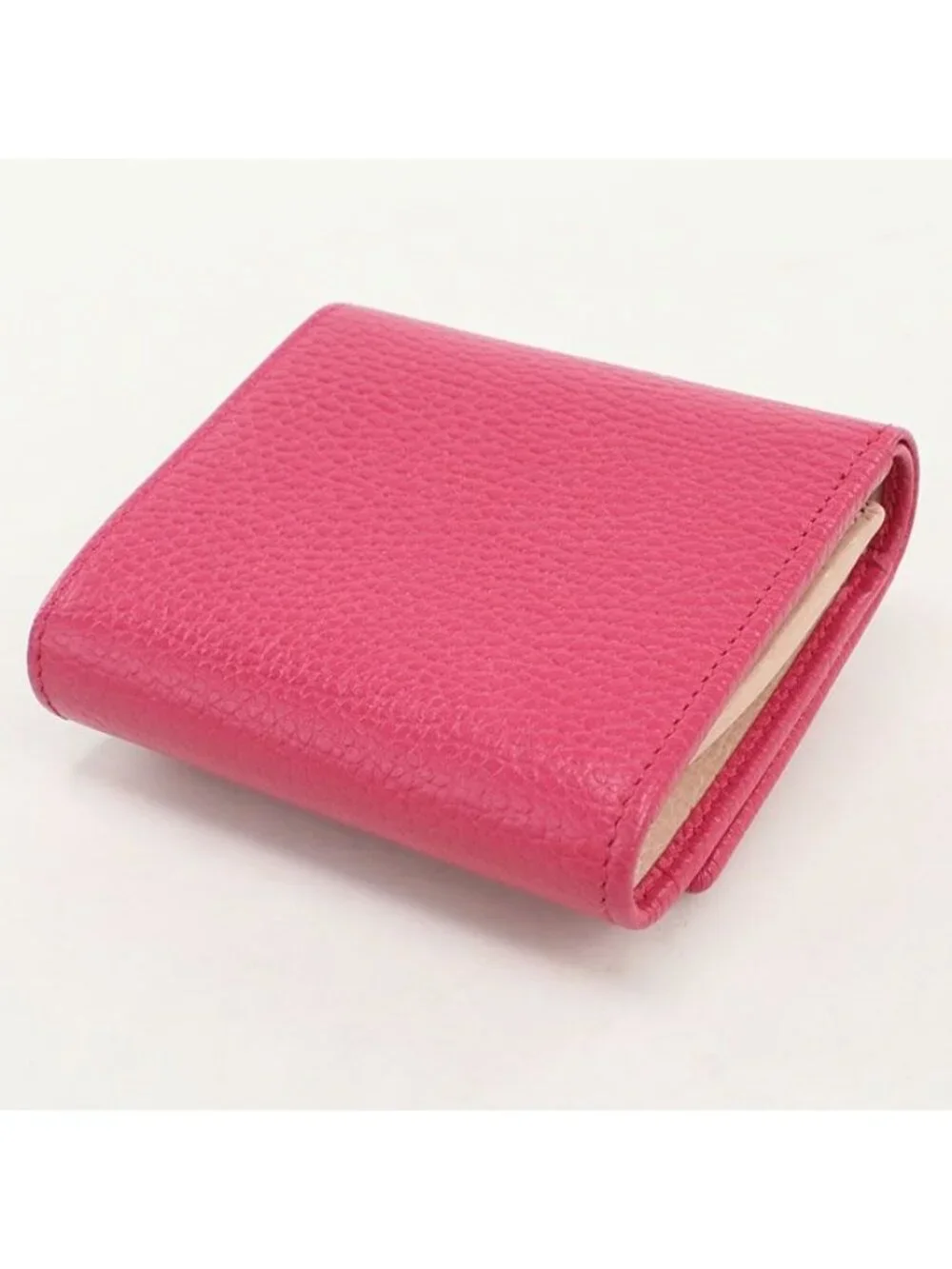 Gucci Compact Wallet Double Knot Bifold Leather - Picture 2 of 8